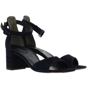 Paul Green Lonnie Black Suede Ankle Strap Pumps Women's Size 3.5 (US 6) NWOB